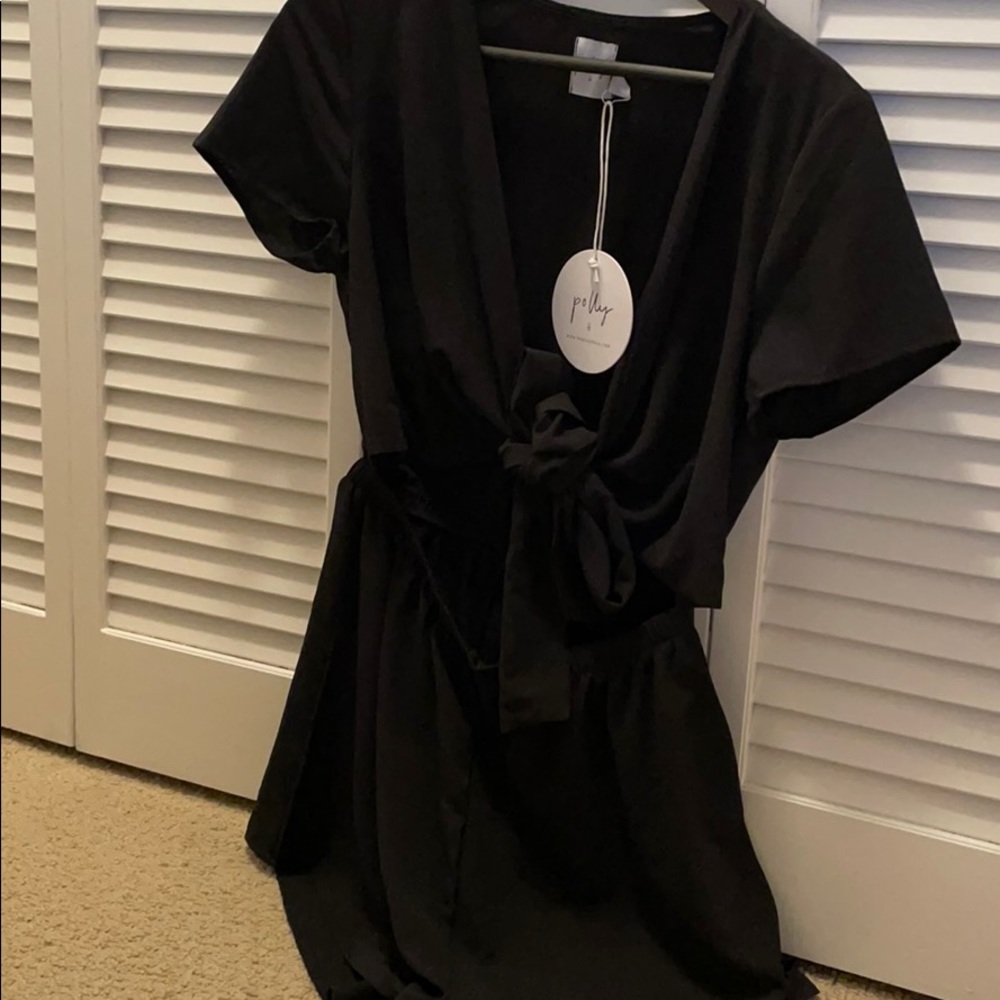 Front tie romper!